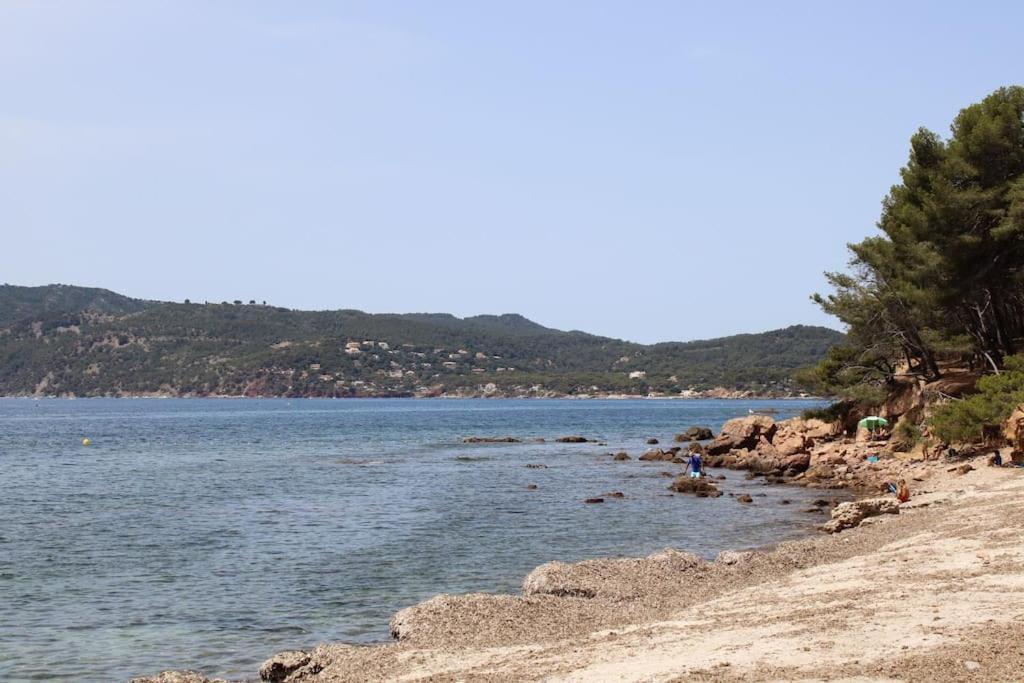 Studio L'Echappee Mandreenne Le Calme Entre Mer Et Foret Сен-Мандрие-сюр-Мер Экстерьер фото